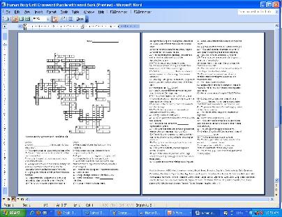  Crossword Puzzles on Crossword Puzzle Which Can Be Removed To Make It More Or Less